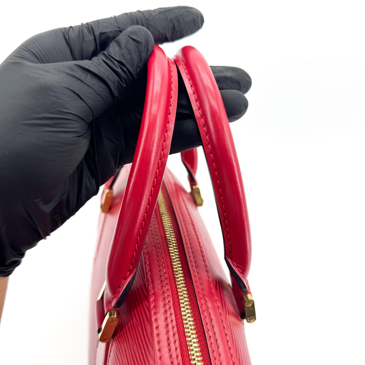 Louis Vuitton Epi Jasmine Tote Bag Red
