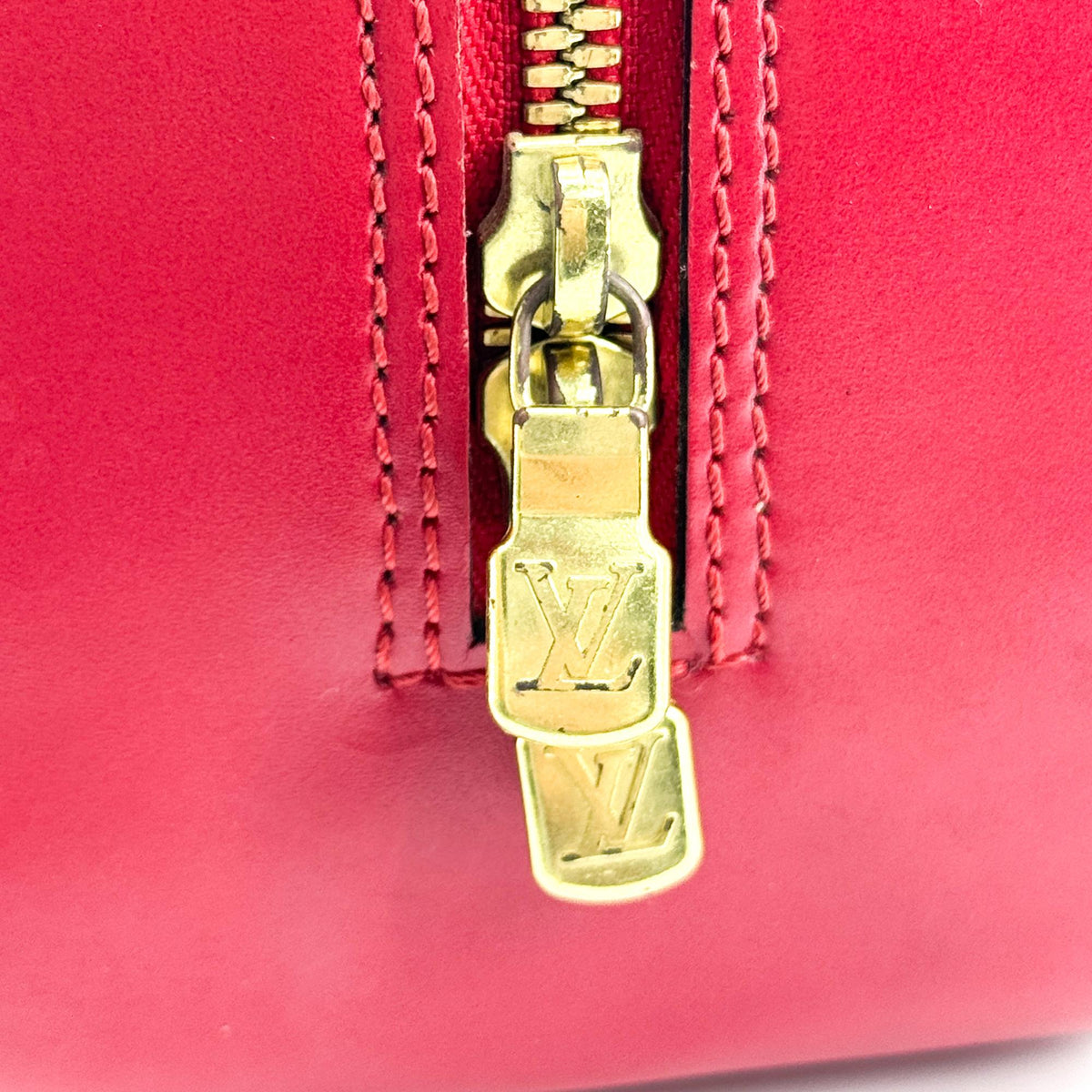 Louis Vuitton Epi Jasmine Tote Bag Red