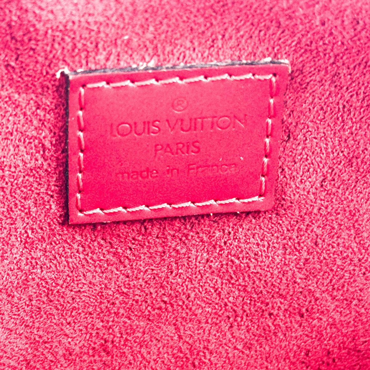 Louis Vuitton Epi Jasmine Tote Bag Red