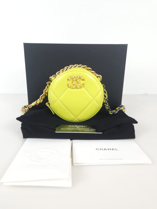 19 Tambourine Round Crossbody Bag AP0945