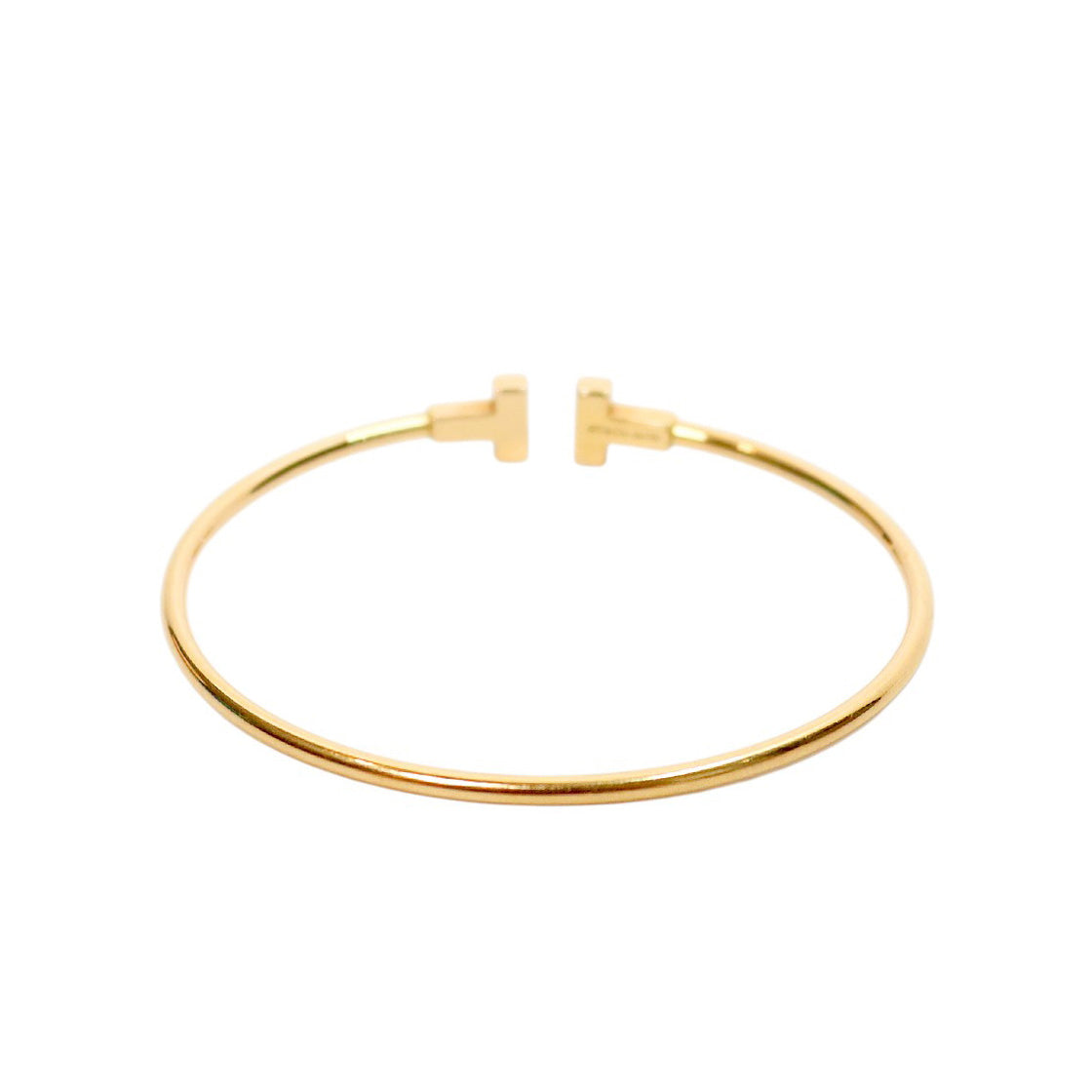 Tiffany 18K Narrow Wire Bracelet