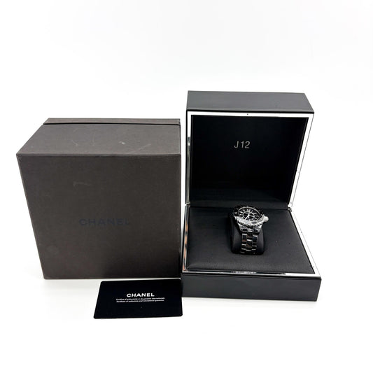 シャネル J12 ブラックセラミック 33mm