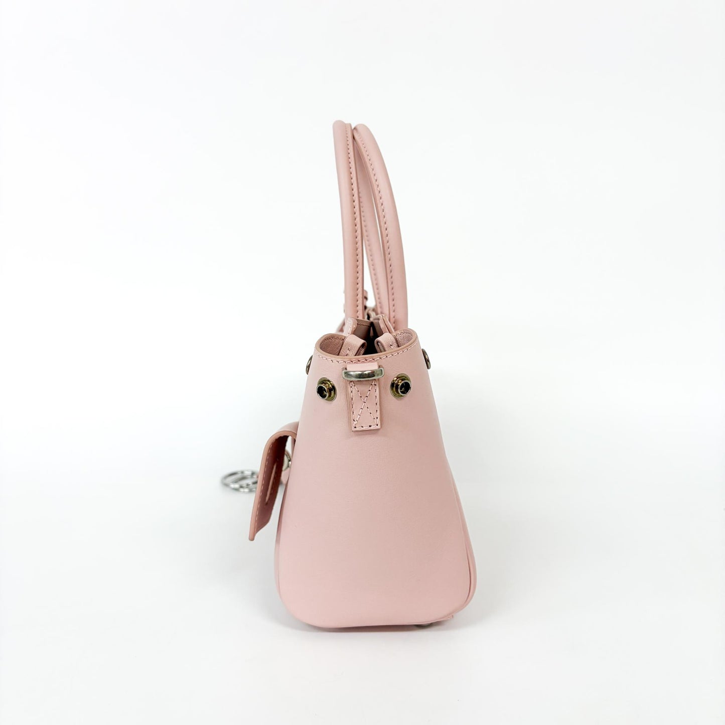 Balenciaga Papier A4 Side Zip Pocket Tote Bag Pink