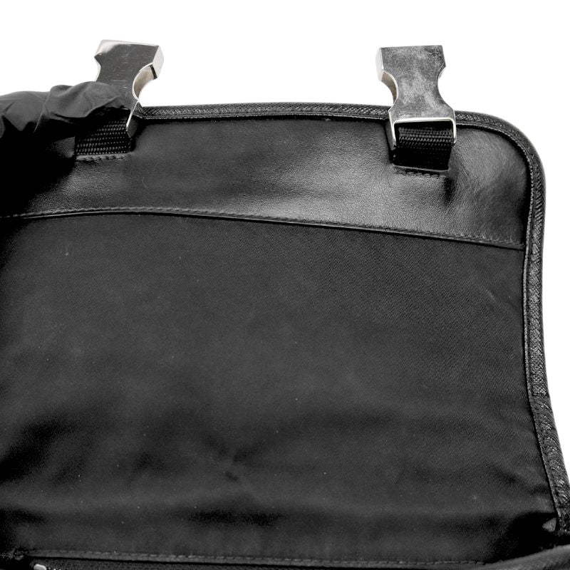 Prada Black Rynylon Messenger Crossbody Bag