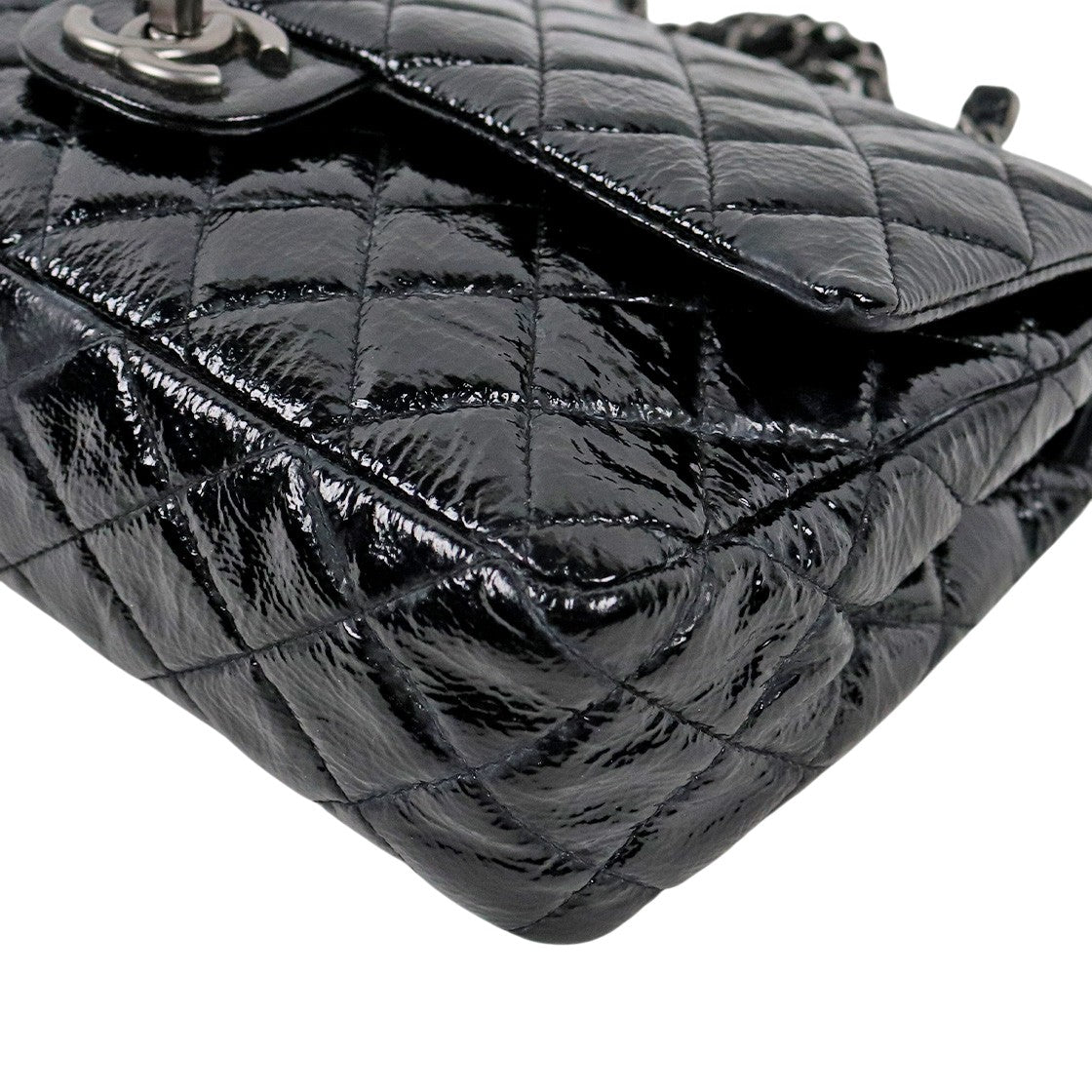 Chanel Black Medium Faded Classic Shoulder Bag