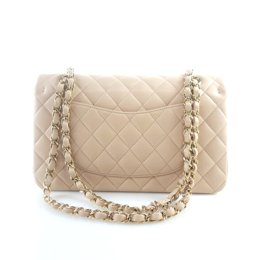 Medium Classic Lambskin Flap Shoulder Bag A01112