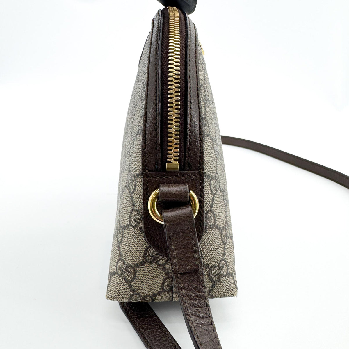 Gucci Ophidia GG Small Crossbody Bag Brown