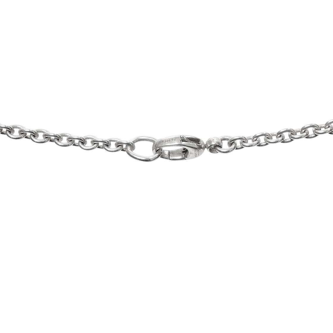 Gucci Interlocking G Silver Necklace
