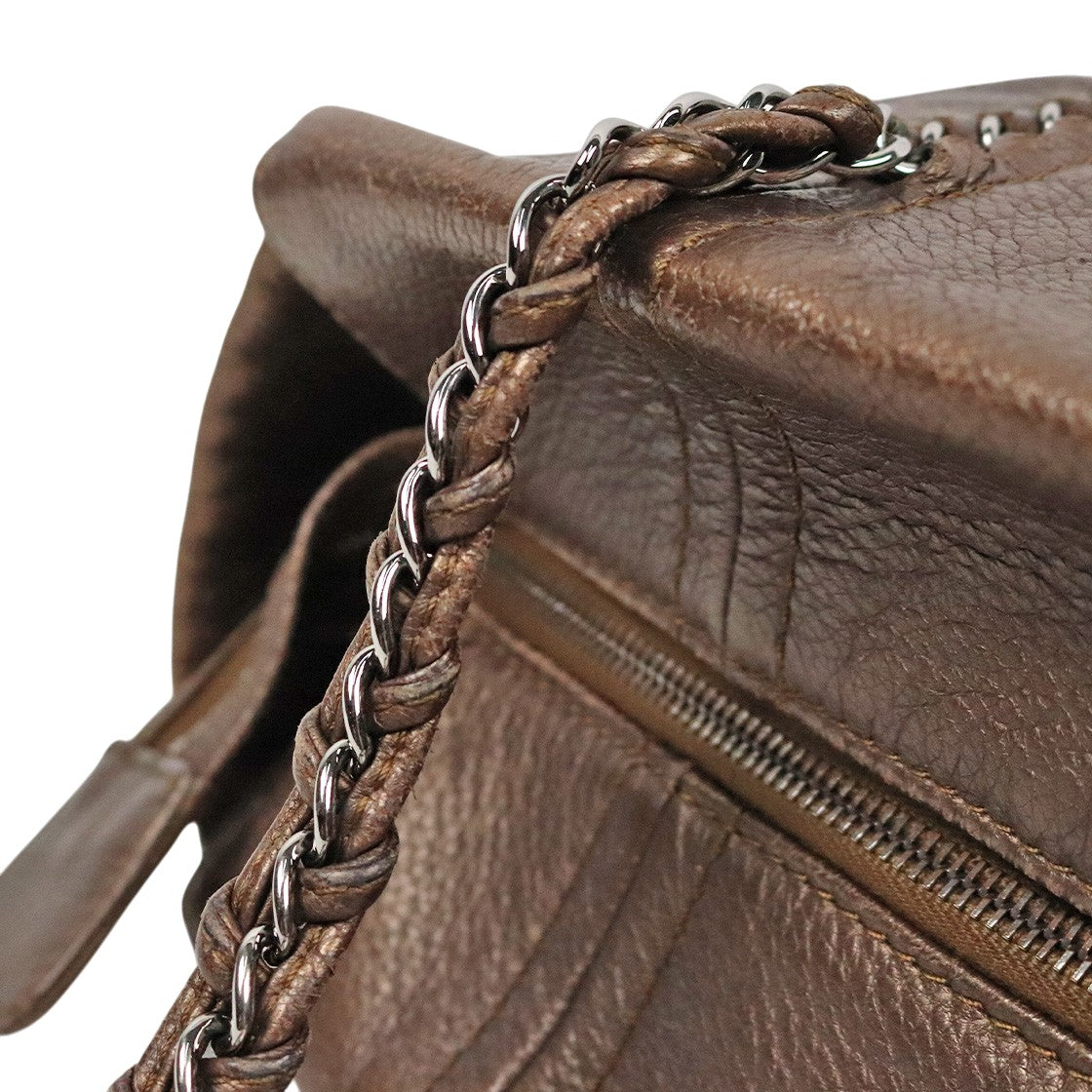 Chanel Brown CC Shoulder Bag