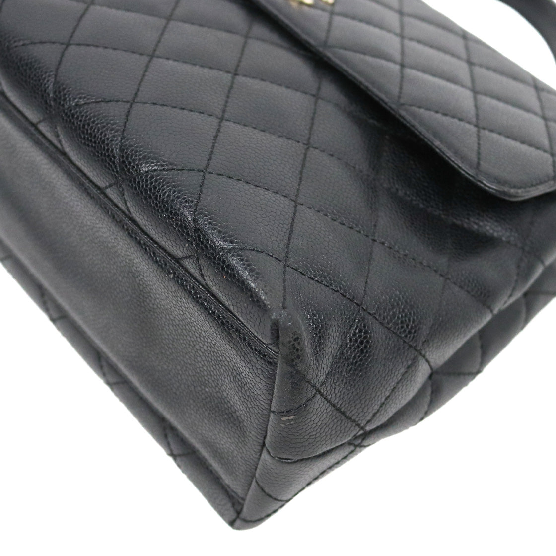 Chanel Black Caviar Coco Handle