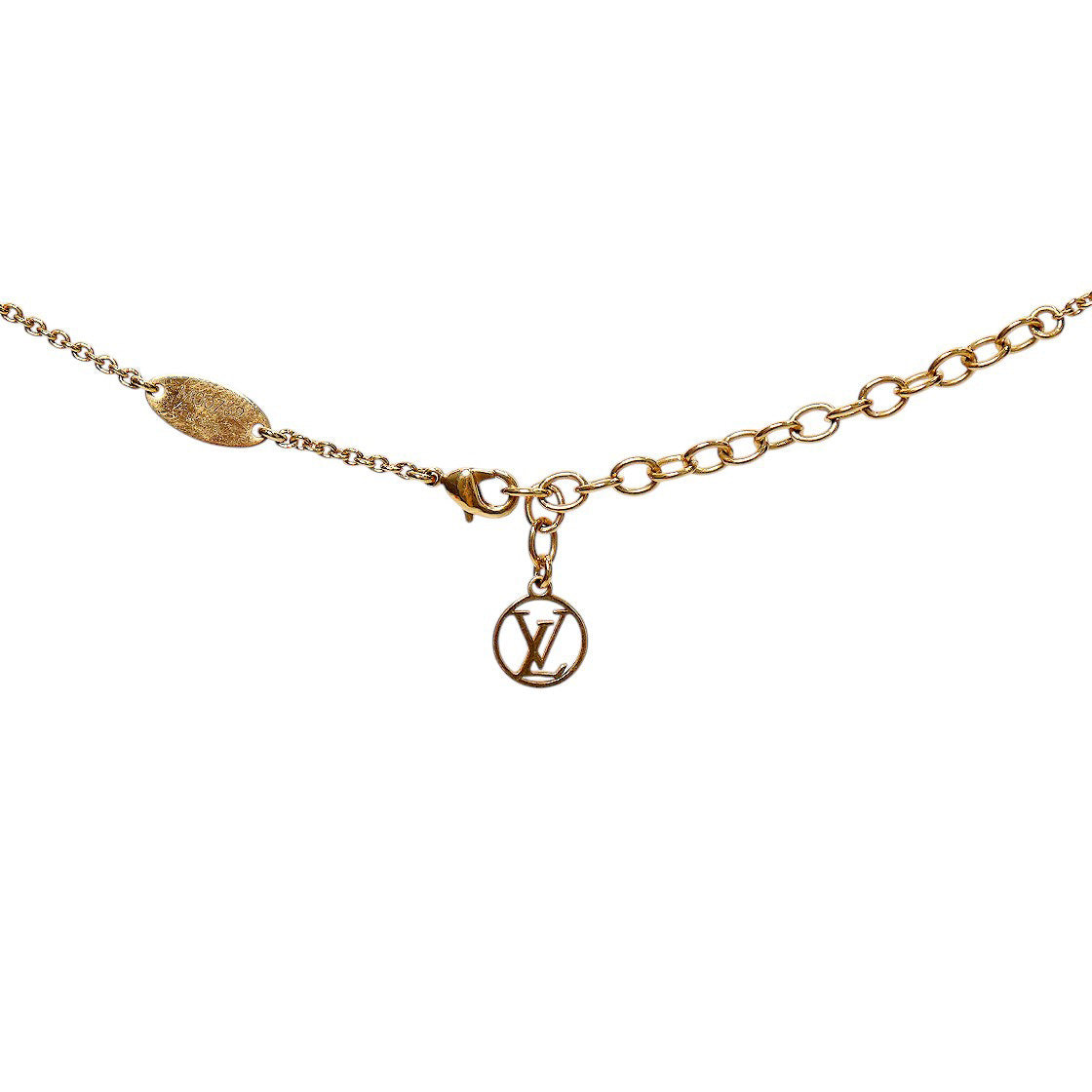 Louis Vuitton LV Eclipse Gold Necklace