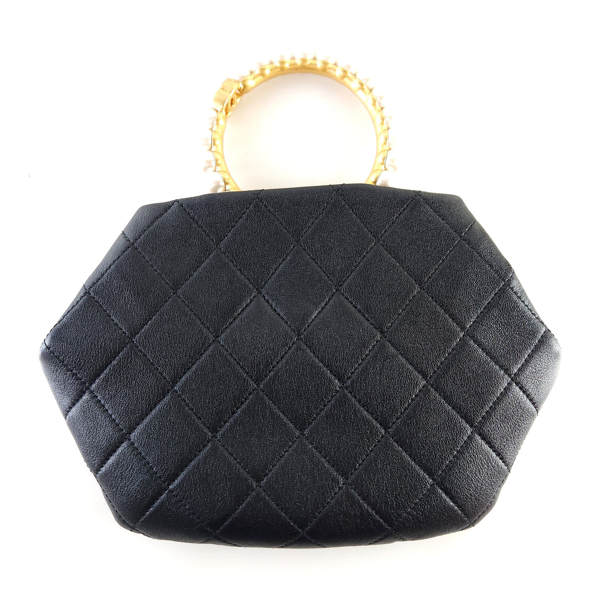 Pearl Handle Pouch Tote Bag AS2609