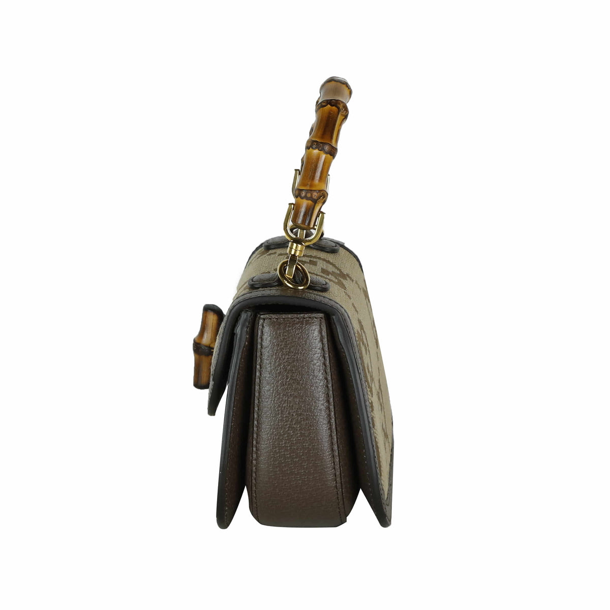 Mini Jumbo Bamboo Top Handle Crossbody Bag 686864