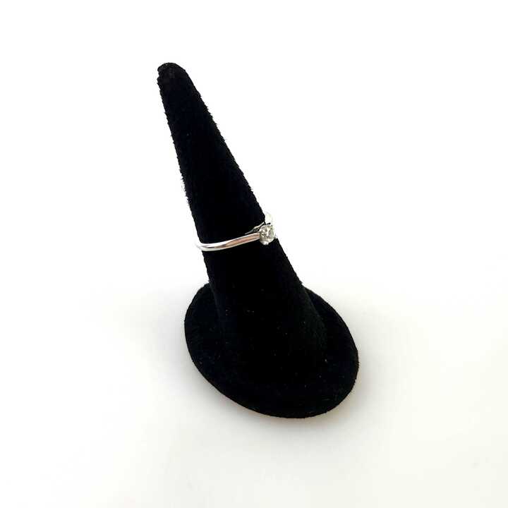 51 Diamond Platinum Ring 0.24