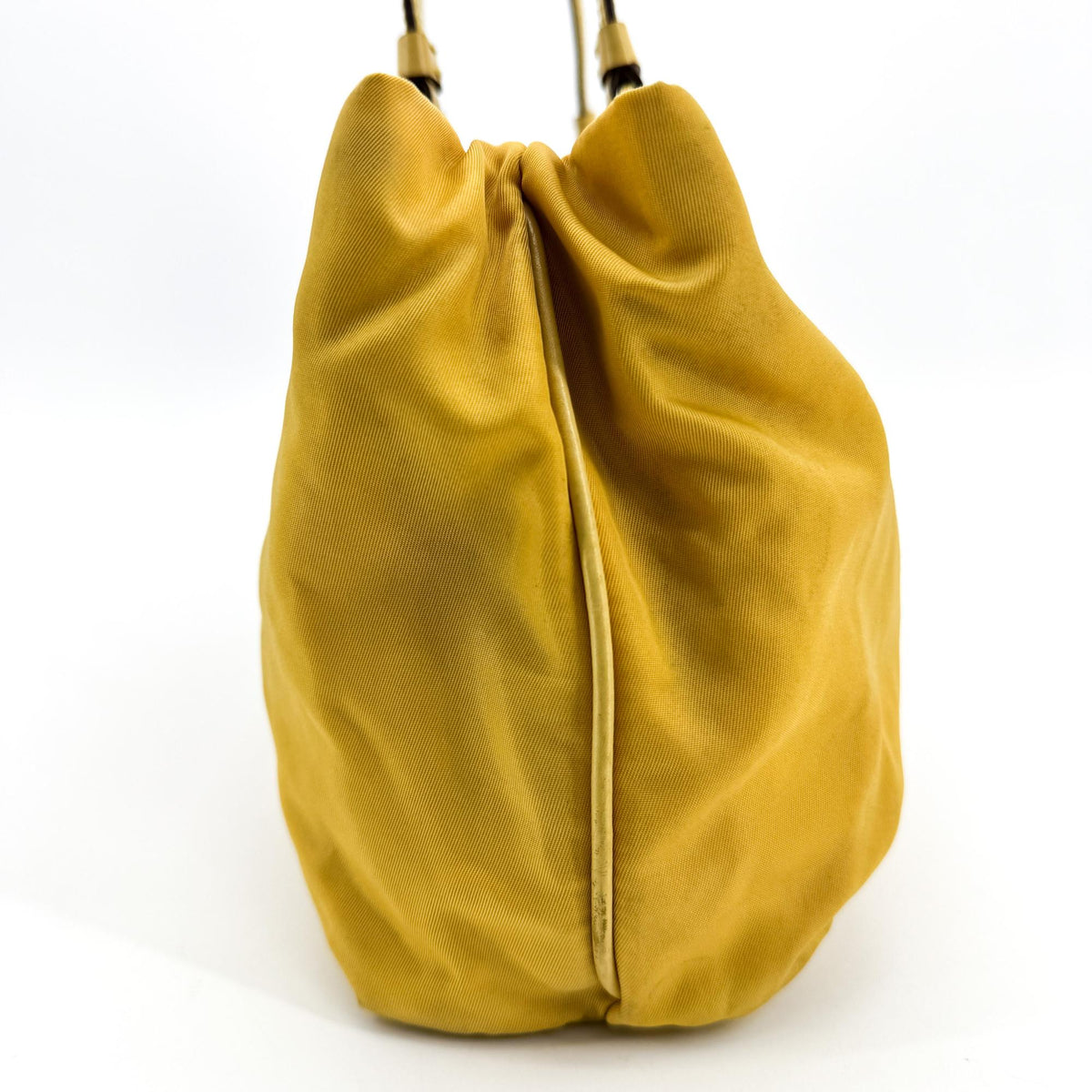 Prada Tessuto Nylon Crossbody Bag Yellow