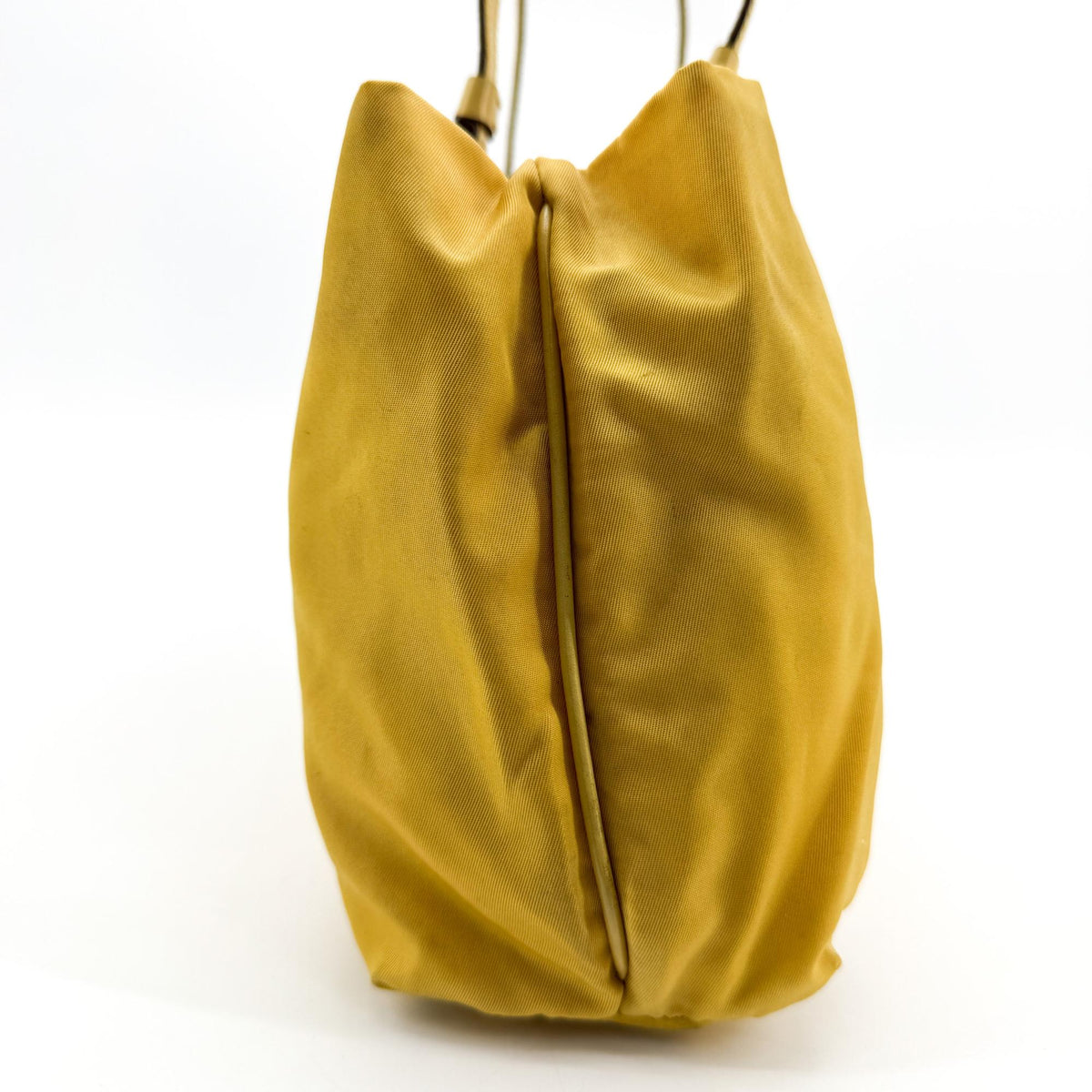 Prada Tessuto Nylon Crossbody Bag Yellow