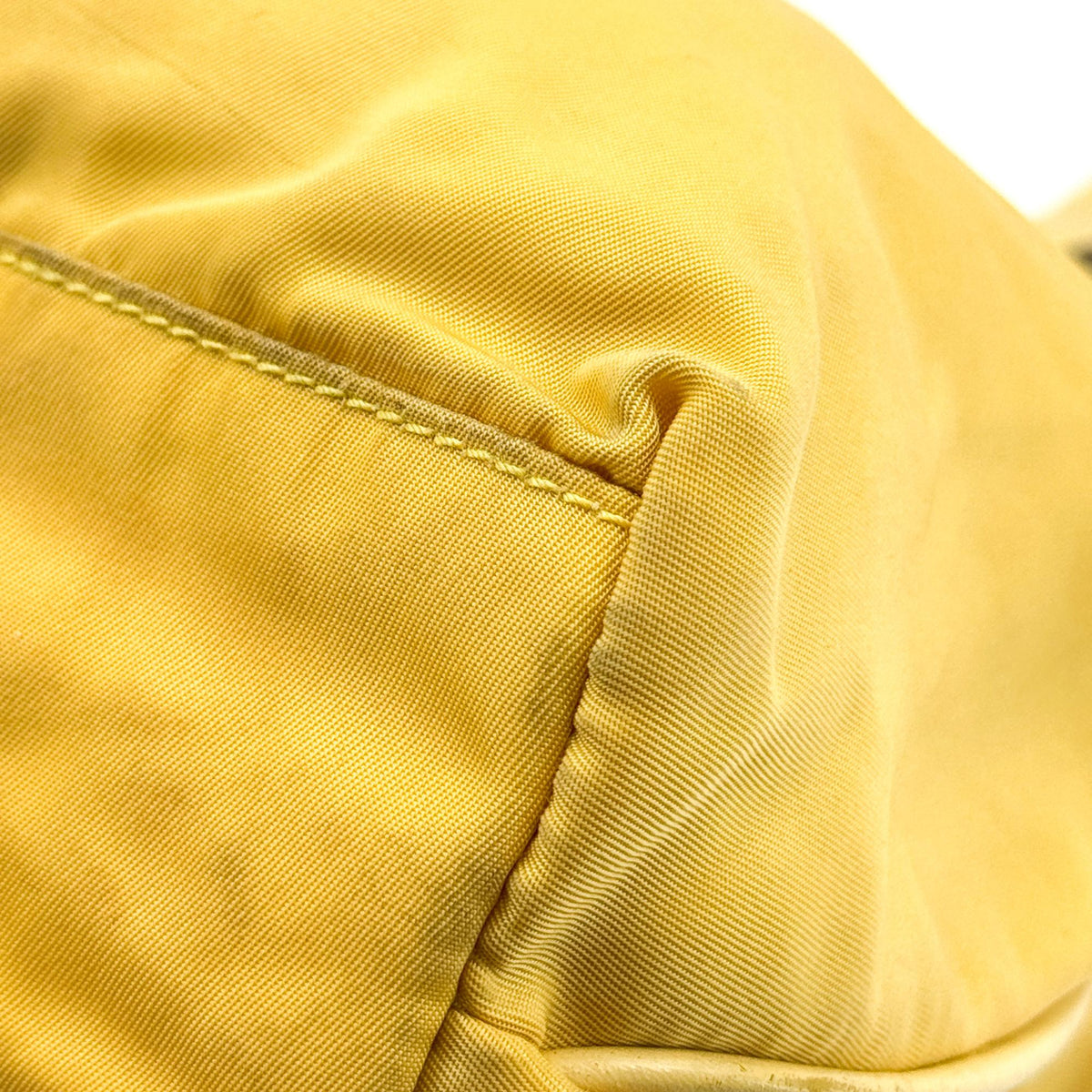 Prada Tessuto Nylon Crossbody Bag Yellow
