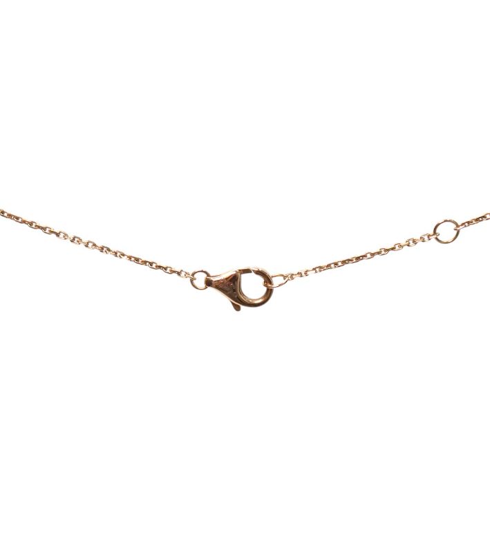 Cartier 18K Gold Trinity Diamond Single-Strand Necklace