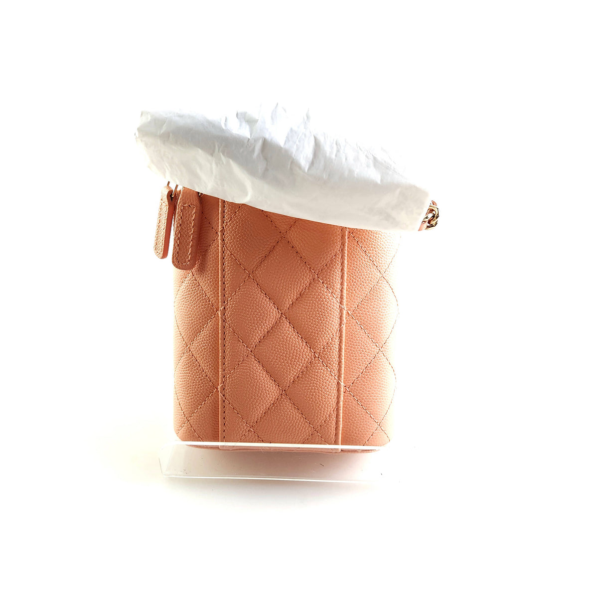 Mini Caviar Cosmetic Vanity Crossbody Bag AP2195