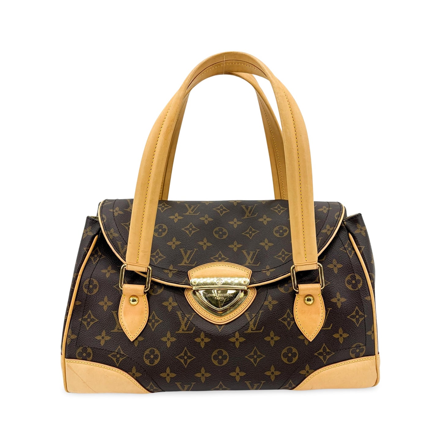 Louis Vuitton Monogram Beverly MM Brown
