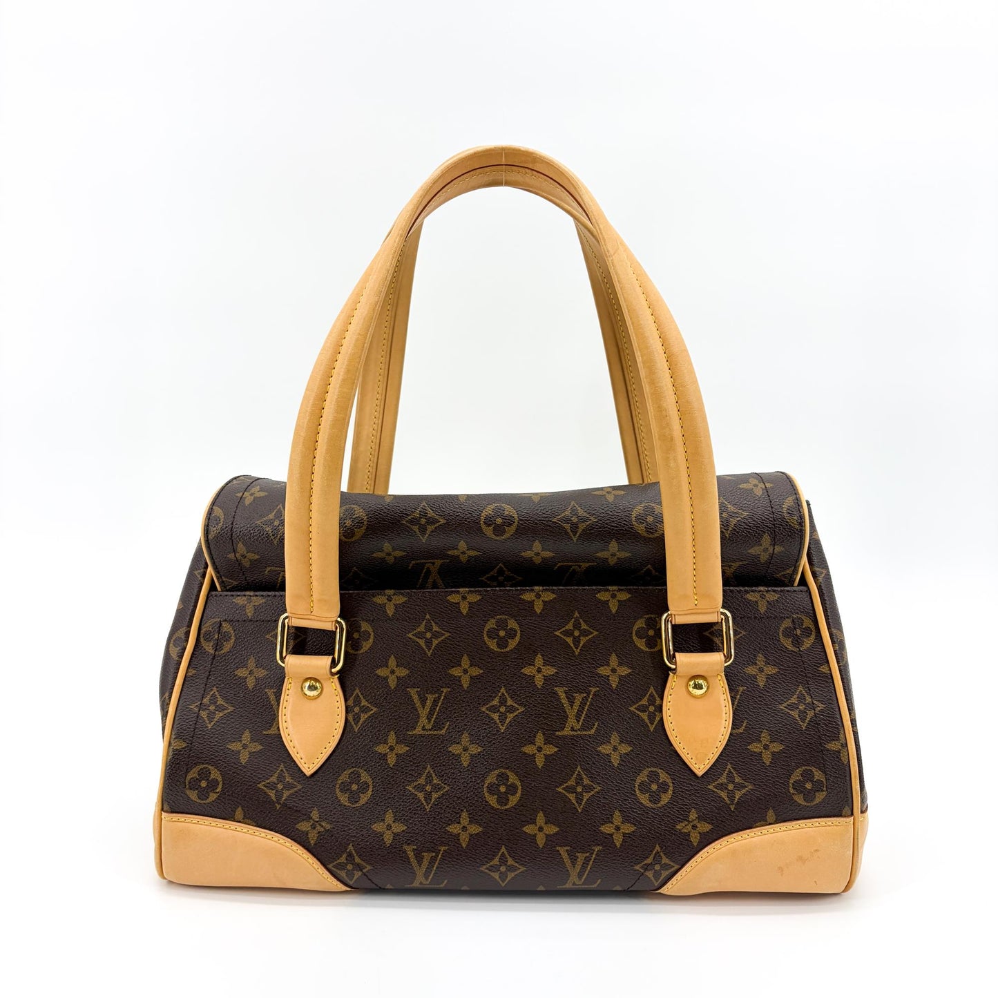 Louis Vuitton Monogram Beverly MM Brown