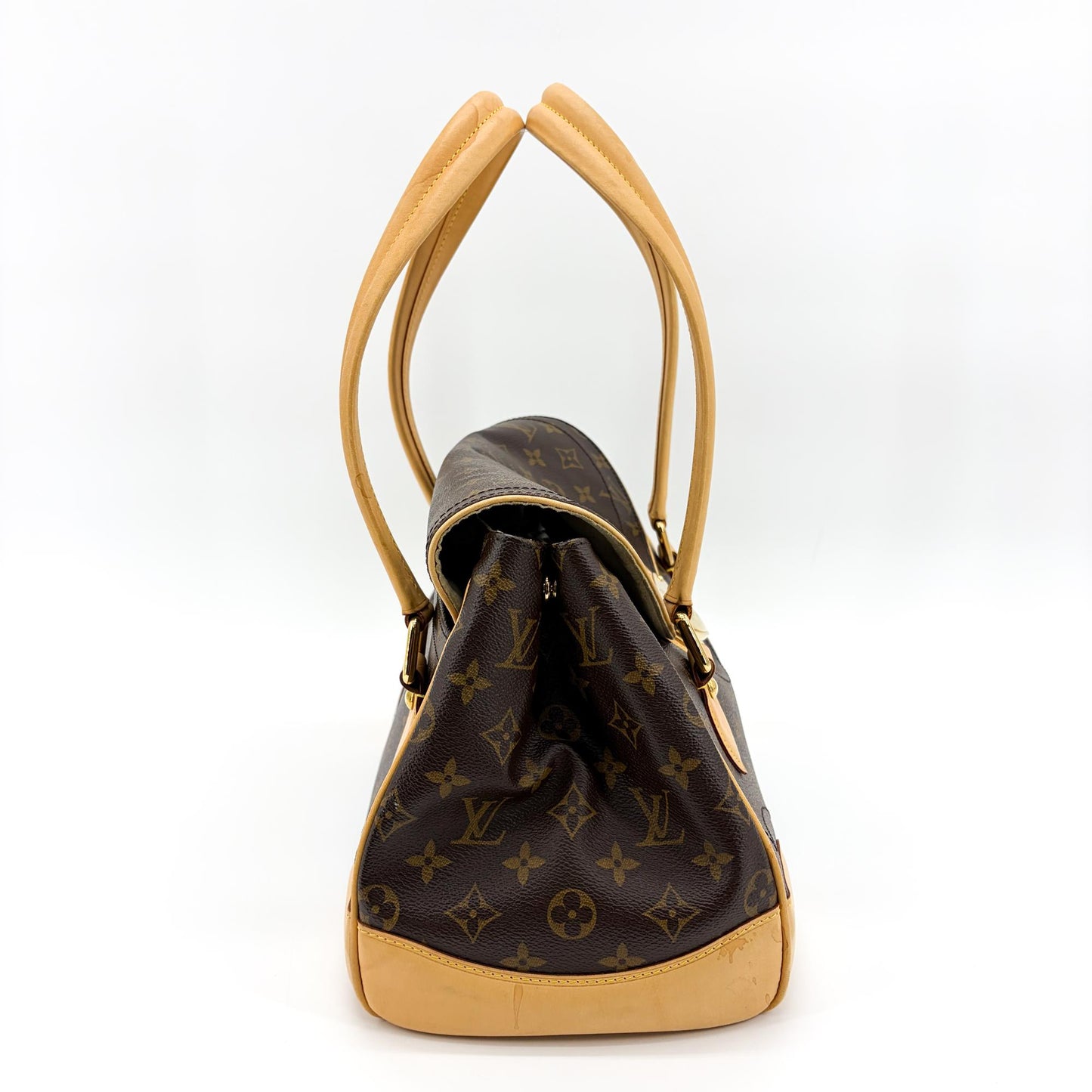 Louis Vuitton Monogram Beverly MM Brown