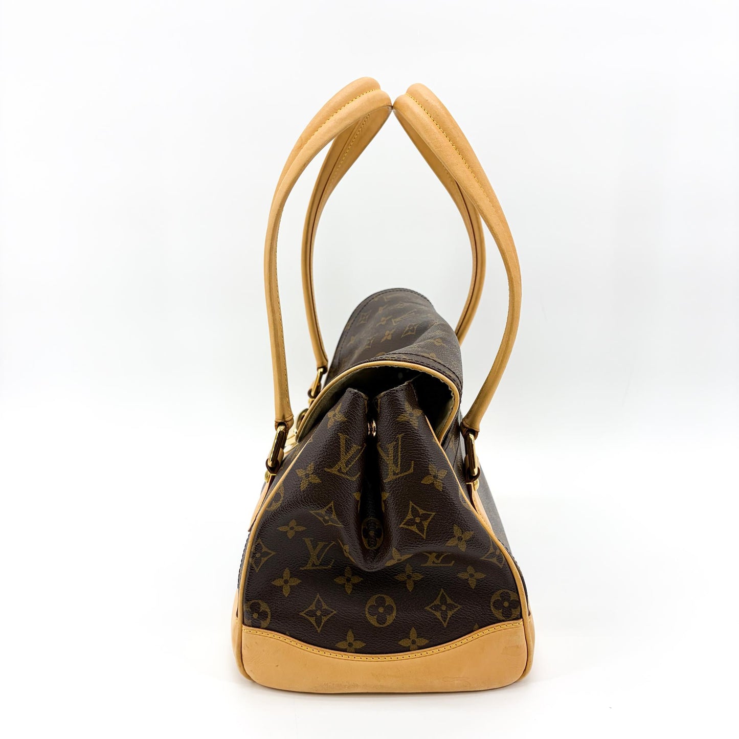 Louis Vuitton Monogram Beverly MM Brown