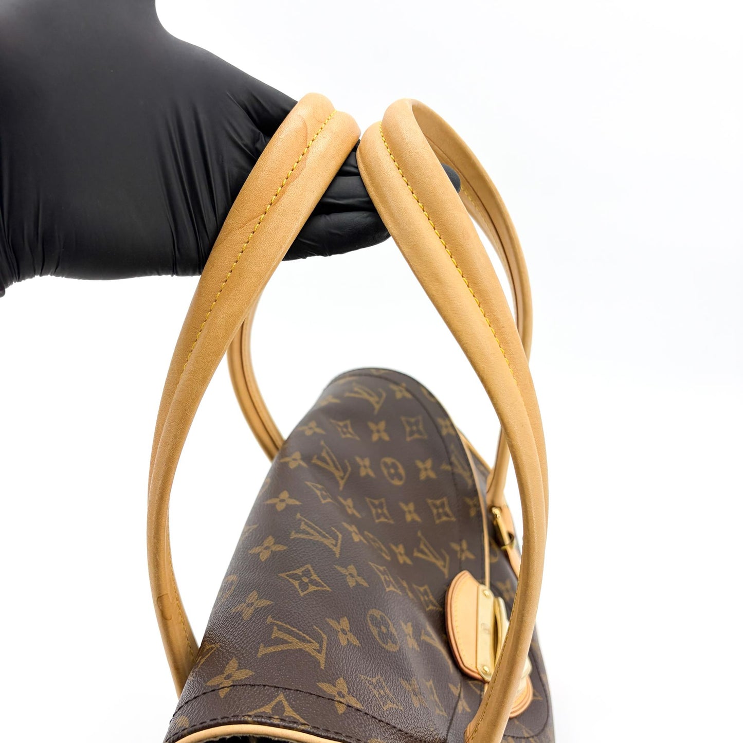 Louis Vuitton Monogram Beverly MM Brown