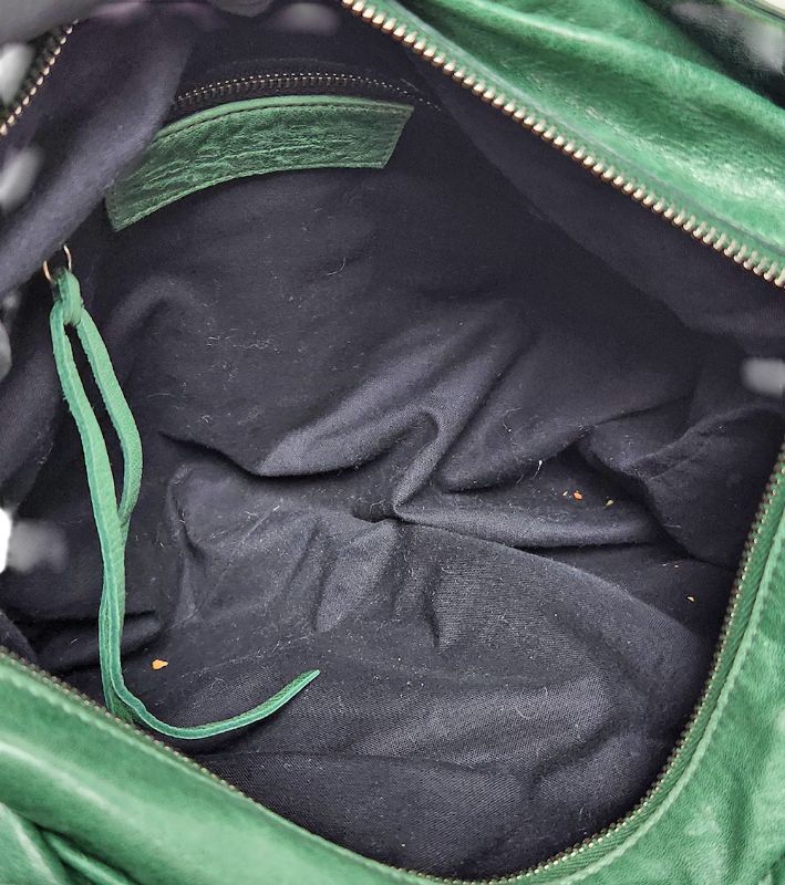 Balenciaga Green Motorbag