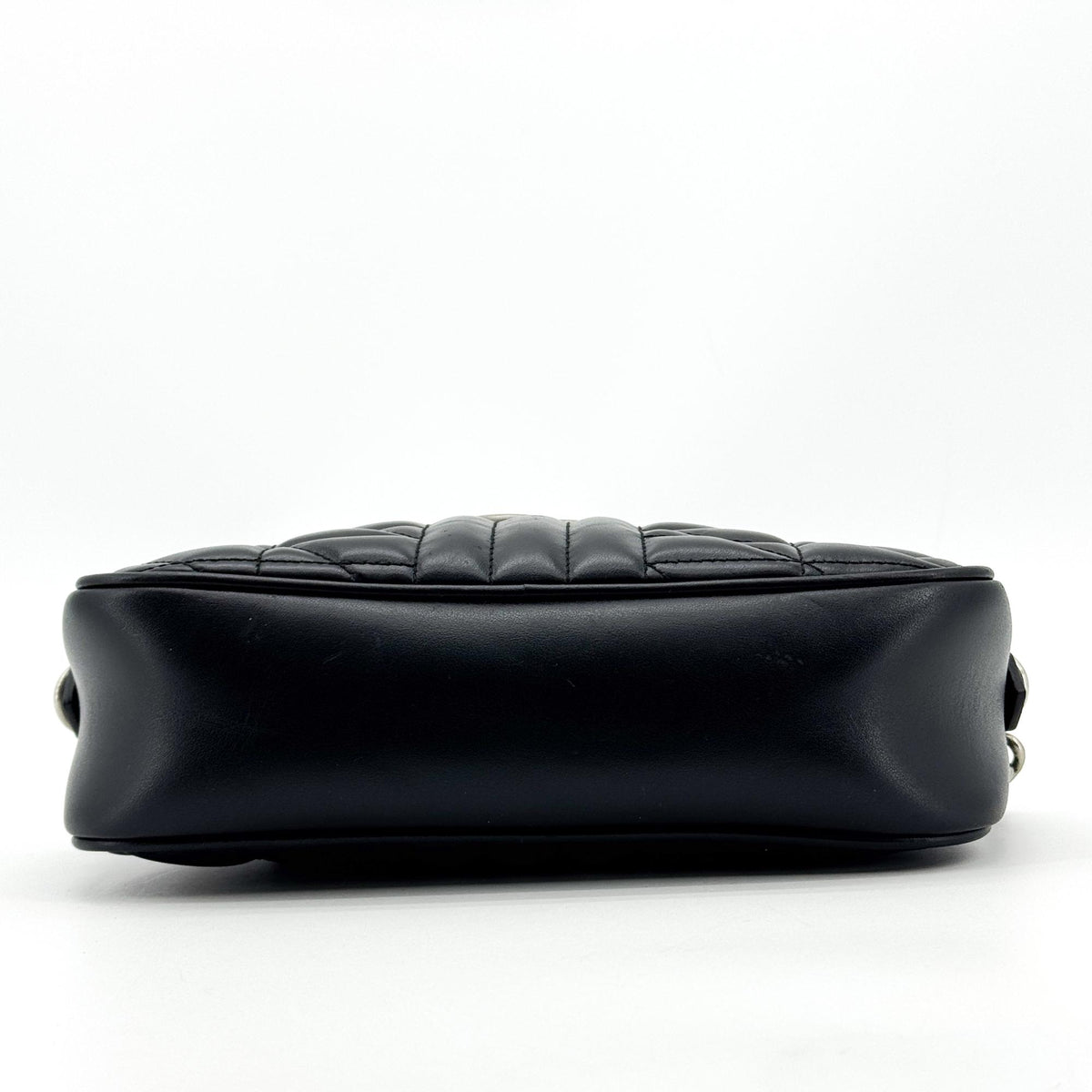 Gucci GG Marmont Small Matelassé Crossbody Bag Black