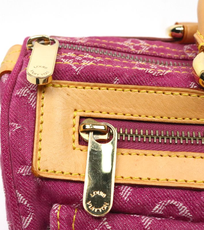 Louis Vuitton Pink Denim Neo Speedy