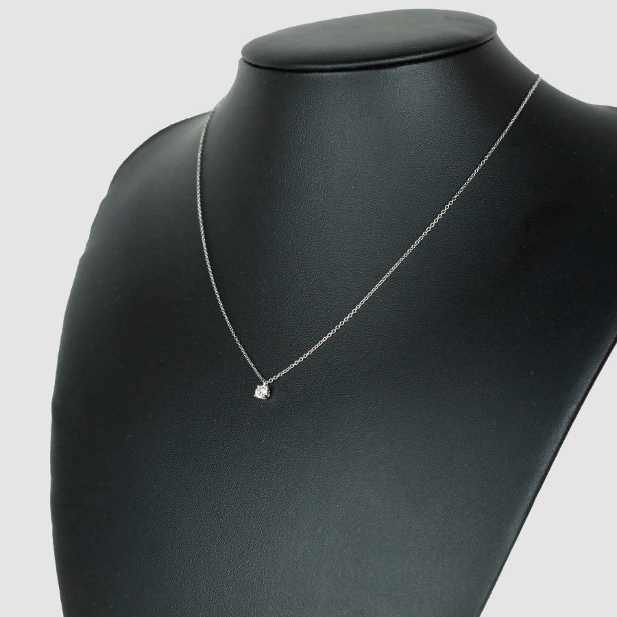 Diamond Platinum Necklace 0.21ct