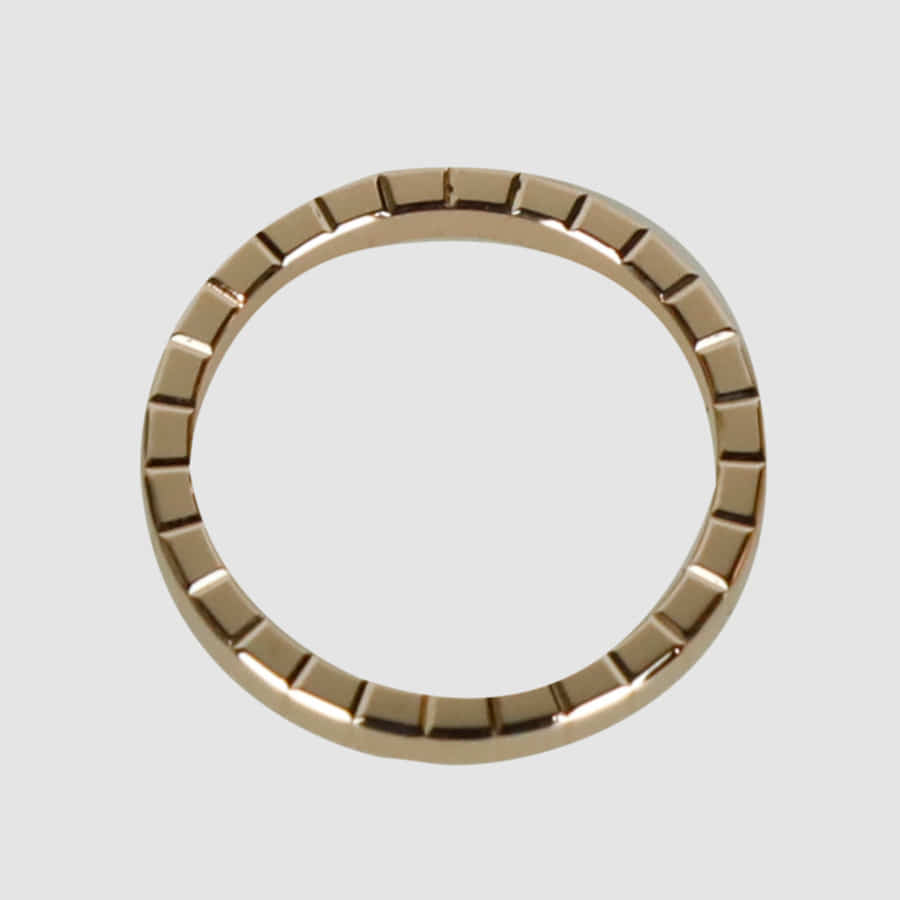 51 Ice Cube 1 Diamond Mini Ring