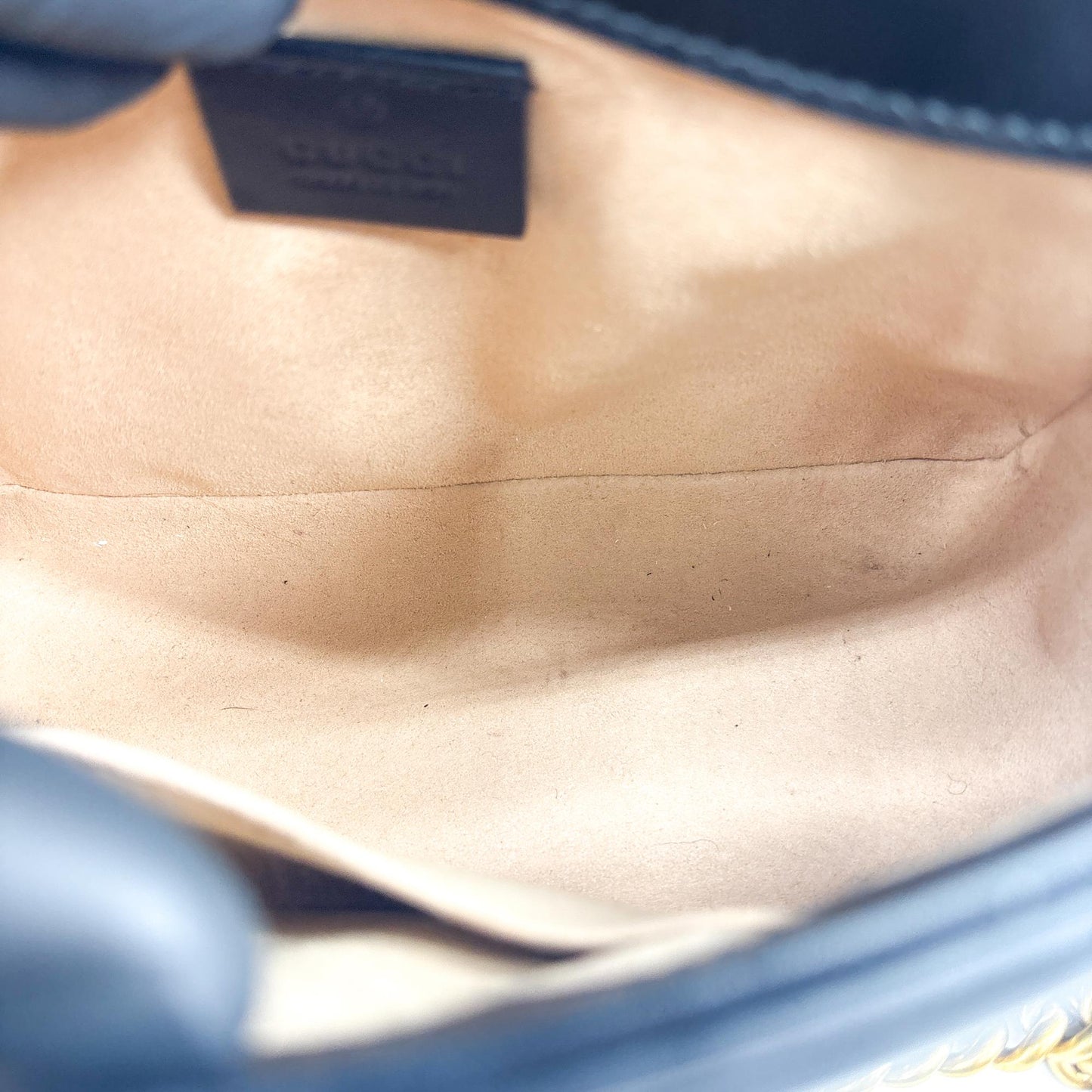 Gucci GG Marmont Mini Top Handle Bag Black