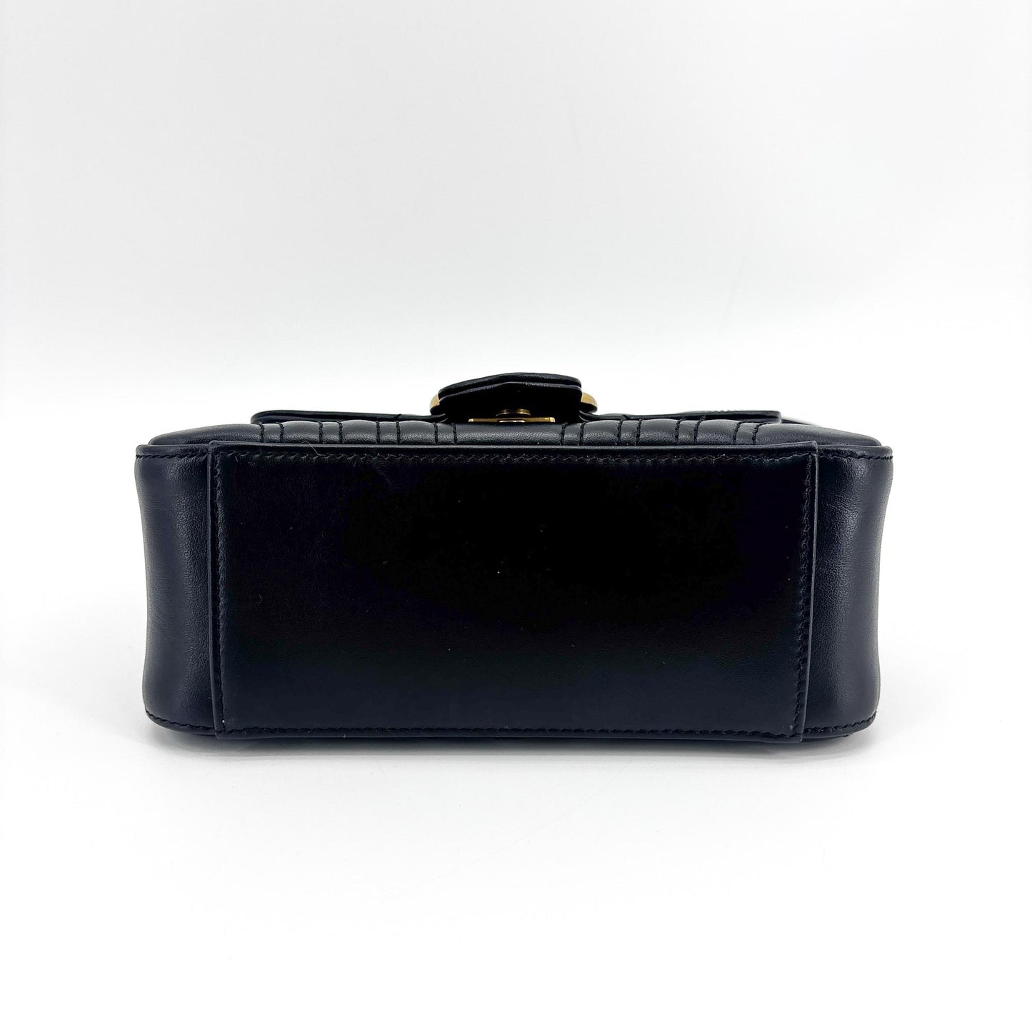 Gucci GG Marmont Mini Top Handle Bag Black