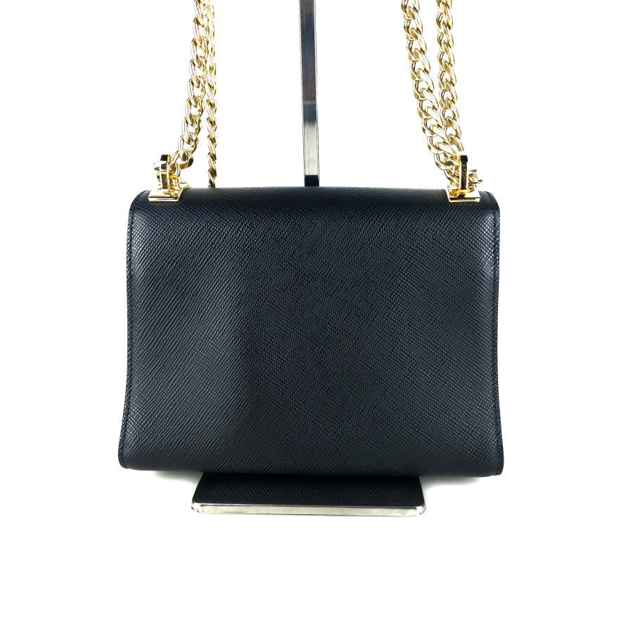 Saffiano Monochrome Chain Shoulder Bag Crossbody Bag 1BD127