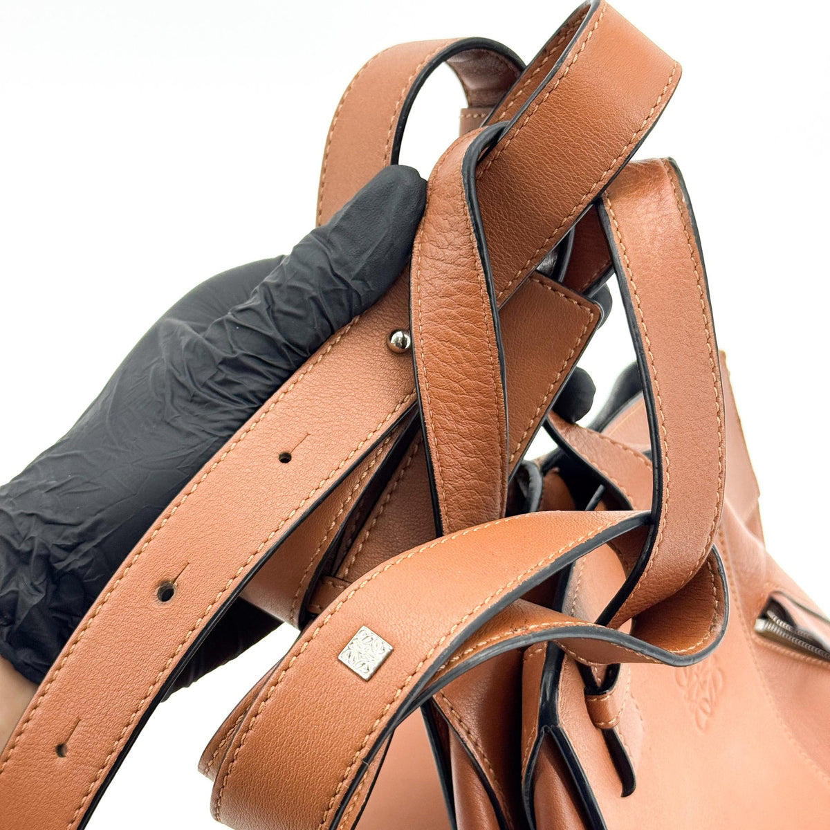 Loewe Hammock Bag Small Tan