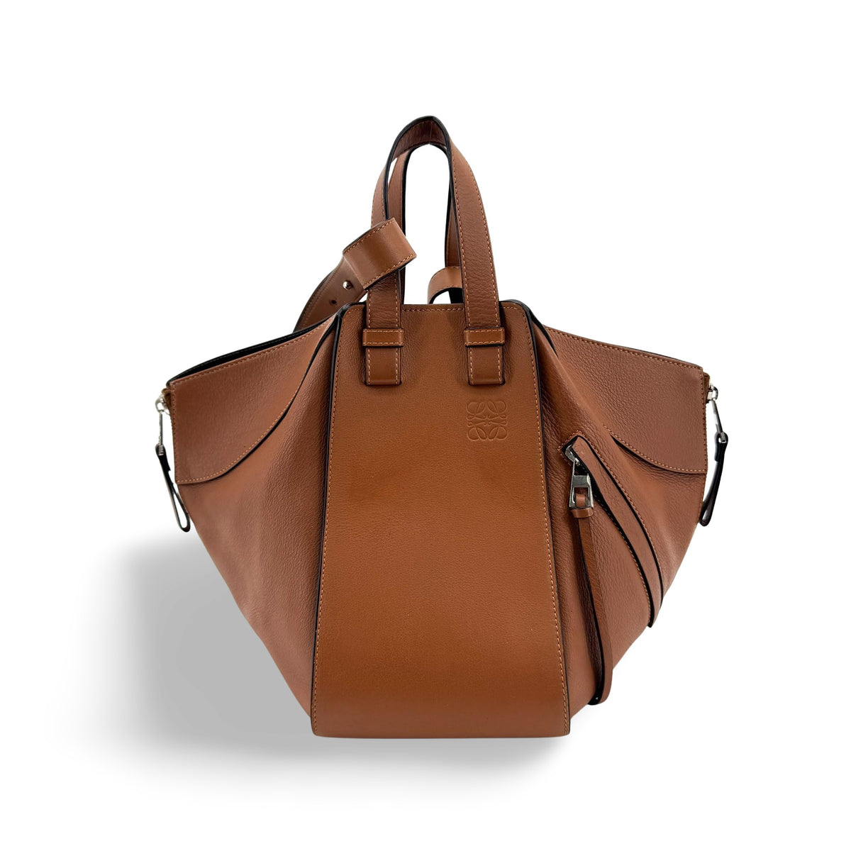 Loewe Hammock Bag Small Tan