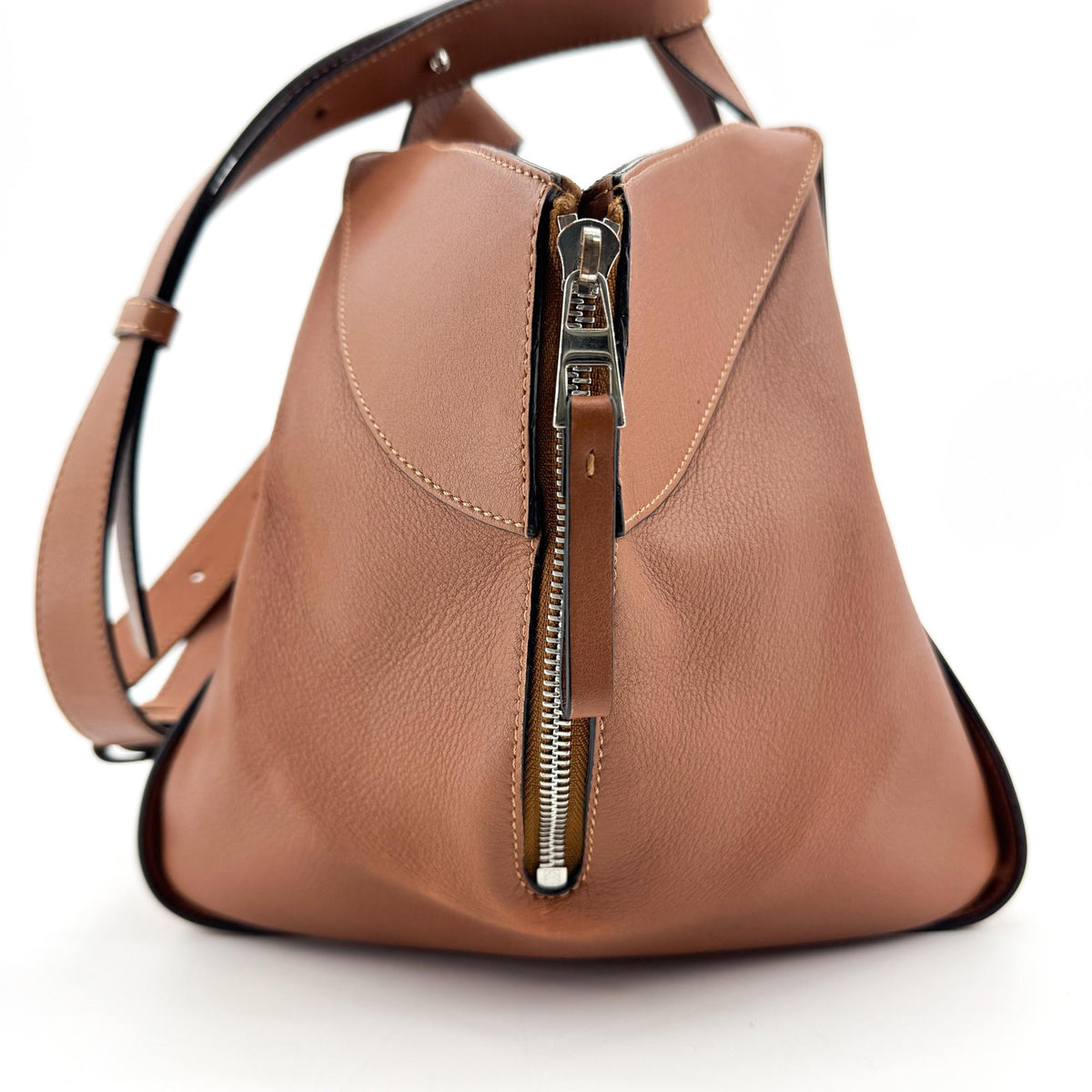 Loewe Hammock Bag Small Tan