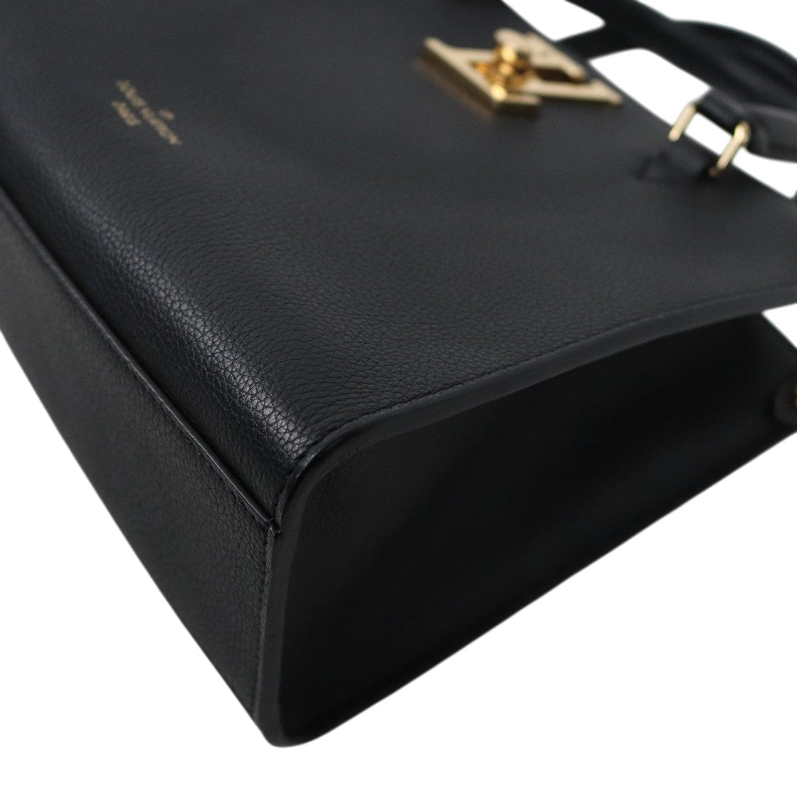 Louis Vuitton Black Rock & Go LockMe Tote Bag