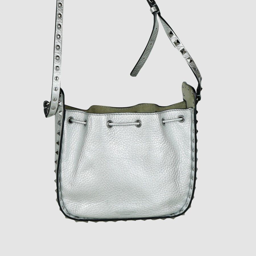 Studded shoulder bag crossbody bag