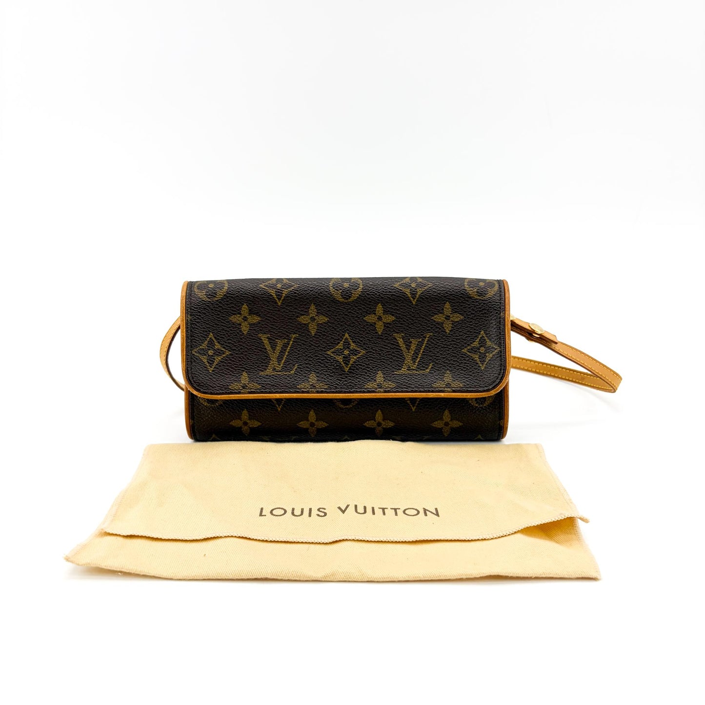 Louis Vuitton Monogram Pochette Twin GM