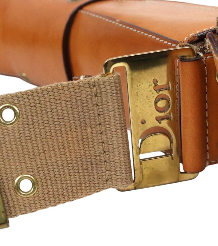 Dior Beige Oblique Streets Chic Shoulder Bag