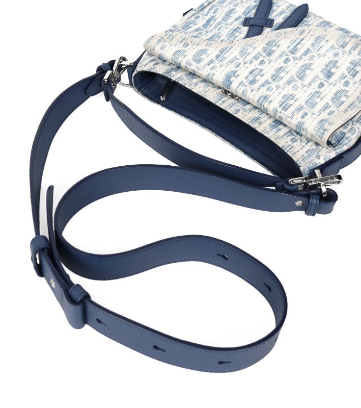 Dior Sky Blue Oblique Saddle Bag