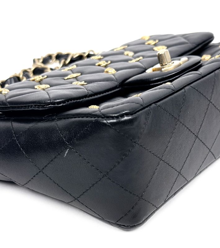 Chanel Black Egyptian Lambskin New Mini