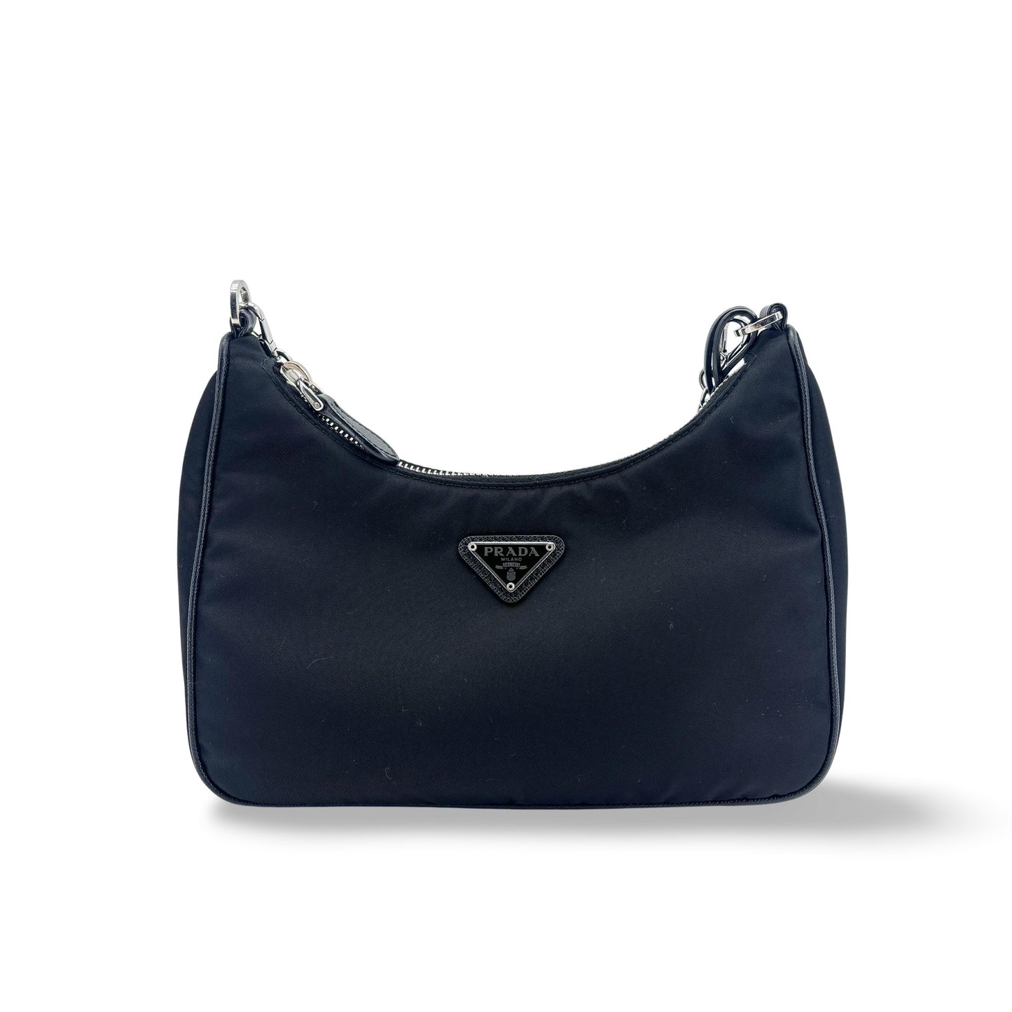 Prada Re-Edition 2005 Re-Ylon Shoulder Bag Black