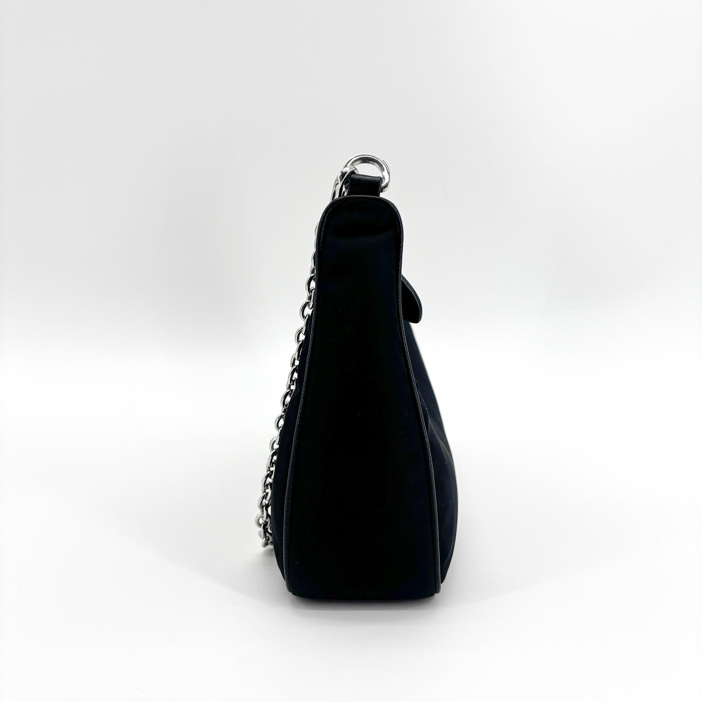 Prada Re-Edition 2005 Re-Ylon Shoulder Bag Black