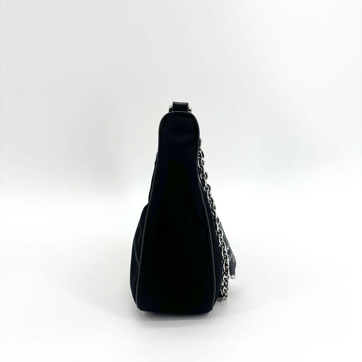 Prada Re-Edition 2005 Re-Ylon Shoulder Bag Black