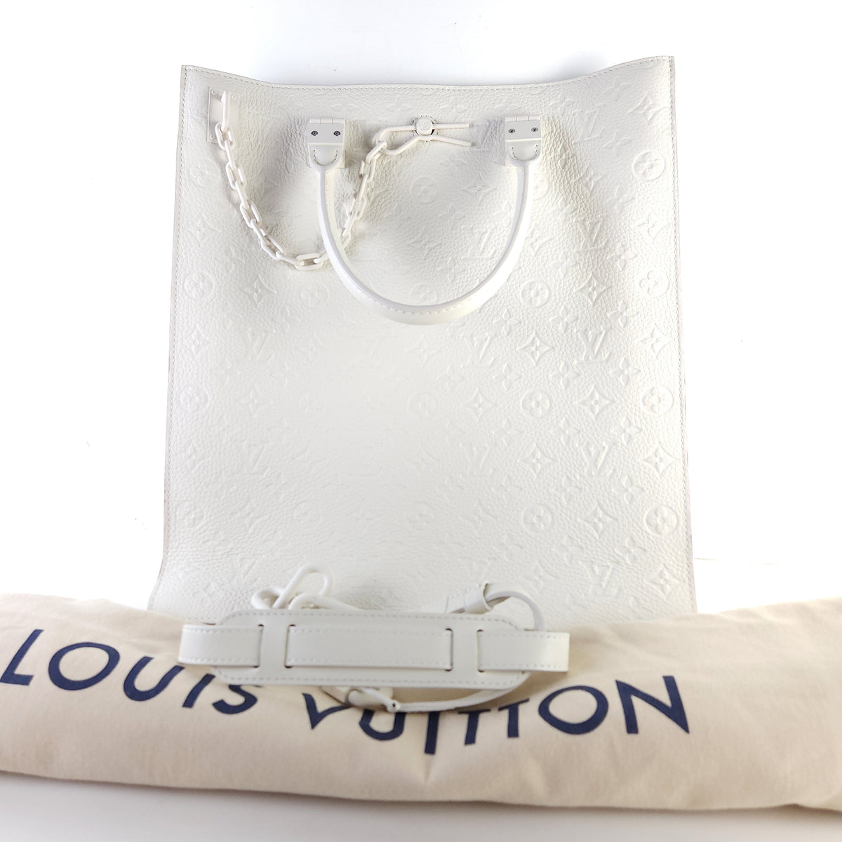 Taurillon Monogram Sac Plat Tote Bag Shoulder Bag M53265