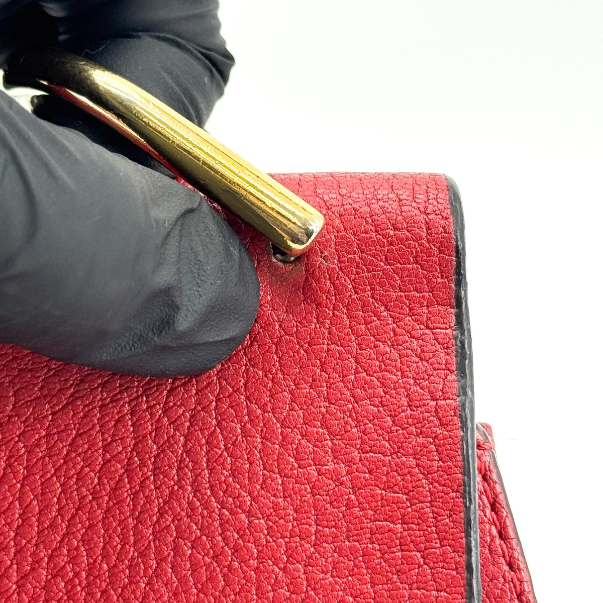 Chloé Drew Crossbody Bag Small Red